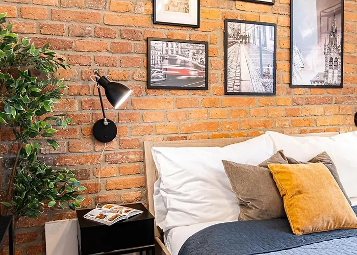 Apartament Rentero Cozy Industrial 8min Dancing House Apartment, Praga